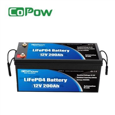 12V 200ah lítium-iónová batéria pre RV